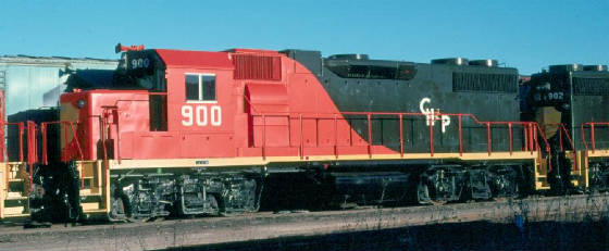 CHP GP38-2 900 - Ft Worth TX - 03/79 